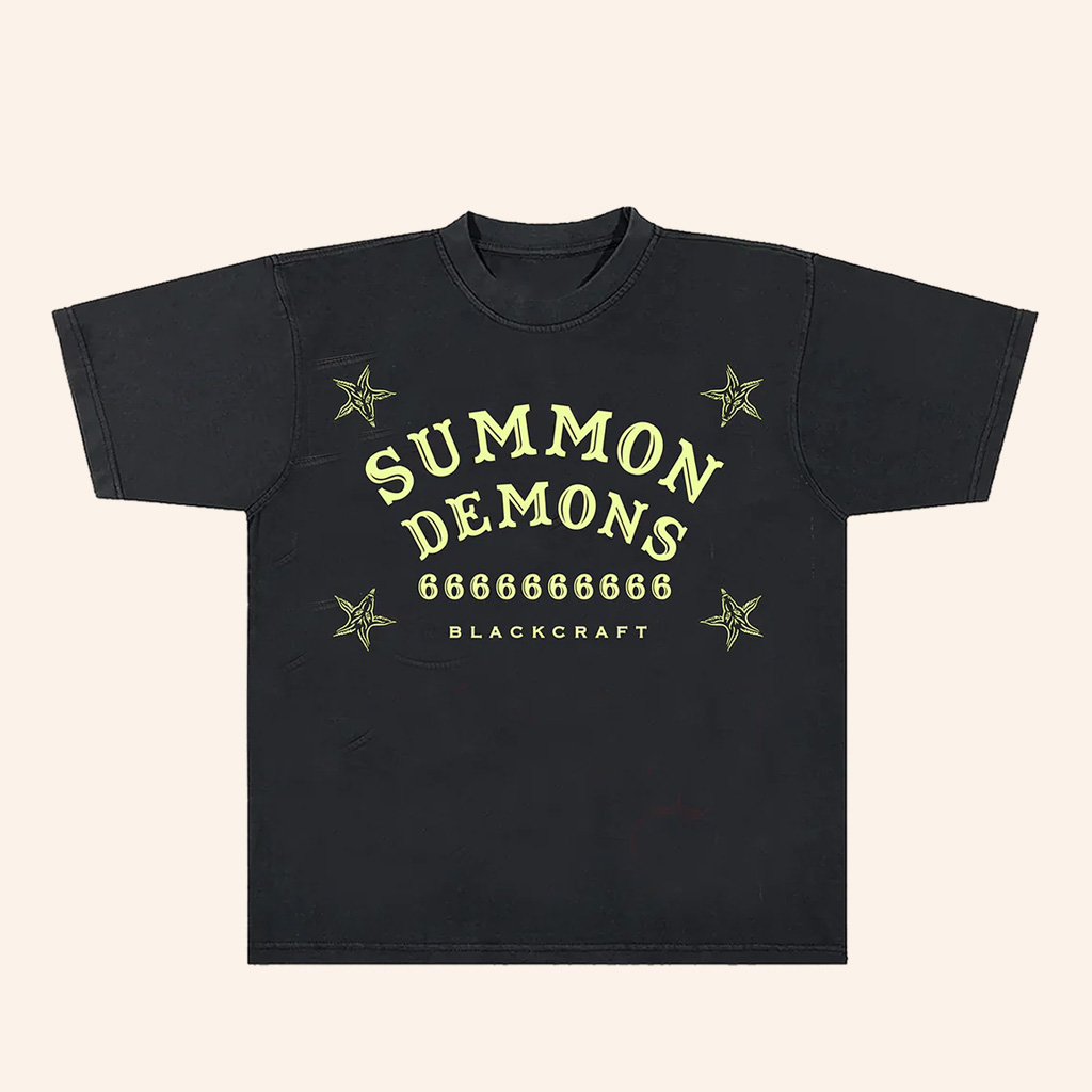 Blackcraft Cult Merch Summon Demons Glow T-Shirt Christmas Gifts For Boyfriend-1 Blackcraft Cult Merch Summon Demons Glow T-Shirt Christmas Gifts For Boyfriend-1