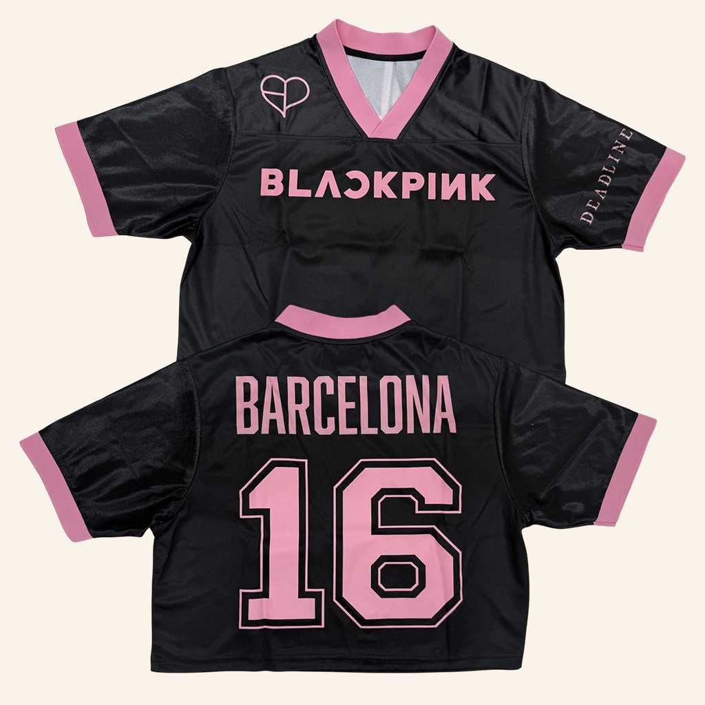 Blackpink Merch Barcelona 16 Jersey Best Gift For Blackpink Fans-1 Blackpink Merch Barcelona 16 Jersey Best Gift For Blackpink Fans-1