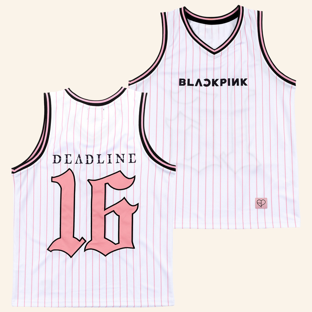 Blackpink Merch Deadline 16 Basketball Jersey Best Gift For Girlfriend-1 Blackpink Merch Deadline 16 Basketball Jersey Best Gift For Girlfriend-1