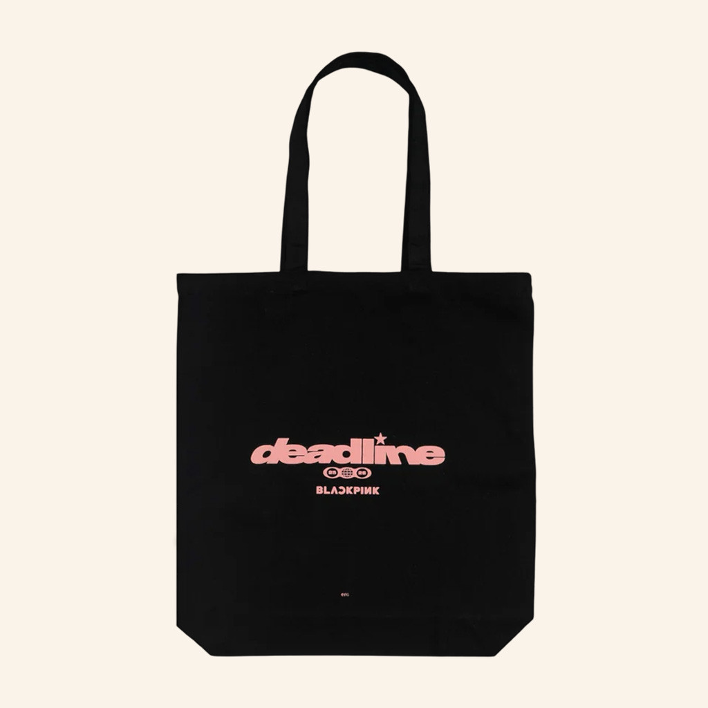Blackpink Merch Deadline Tote Bag Best Gifts For Blackpink Fans-1 Blackpink Merch Deadline Tote Bag Best Gifts For Blackpink Fans-1