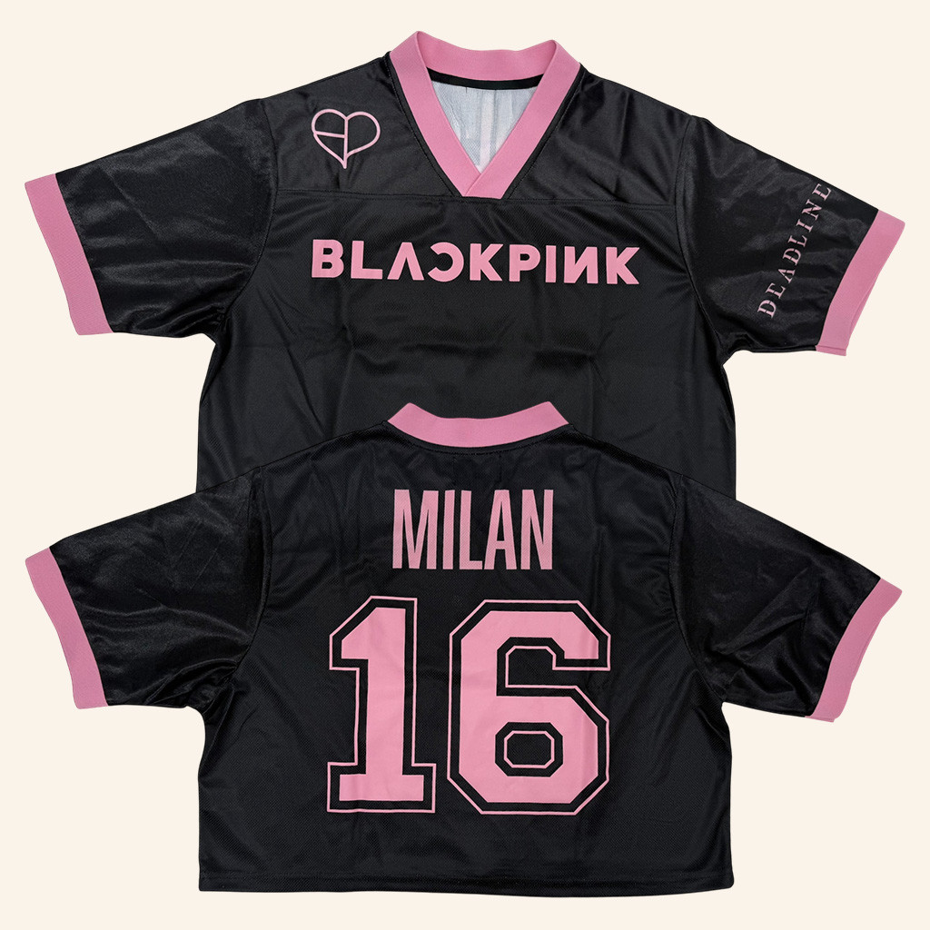 Blackpink Merch Milan 16 Jersey Best Gifts For Blackpink Fans-1