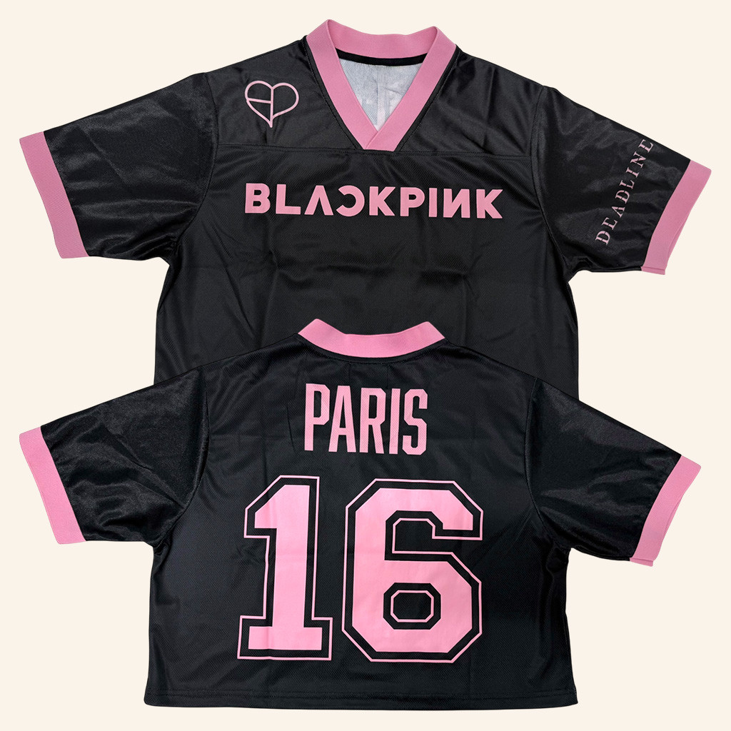 Blackpink Merch Paris 16 Jersey Birthday Gifts For Music Lovers-1