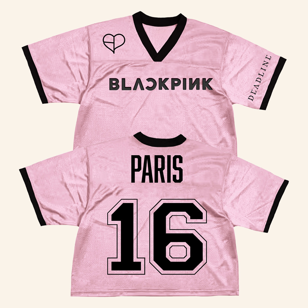Blackpink Merch Paris 16 Jersey Unique Gifts For Music Lovers-1