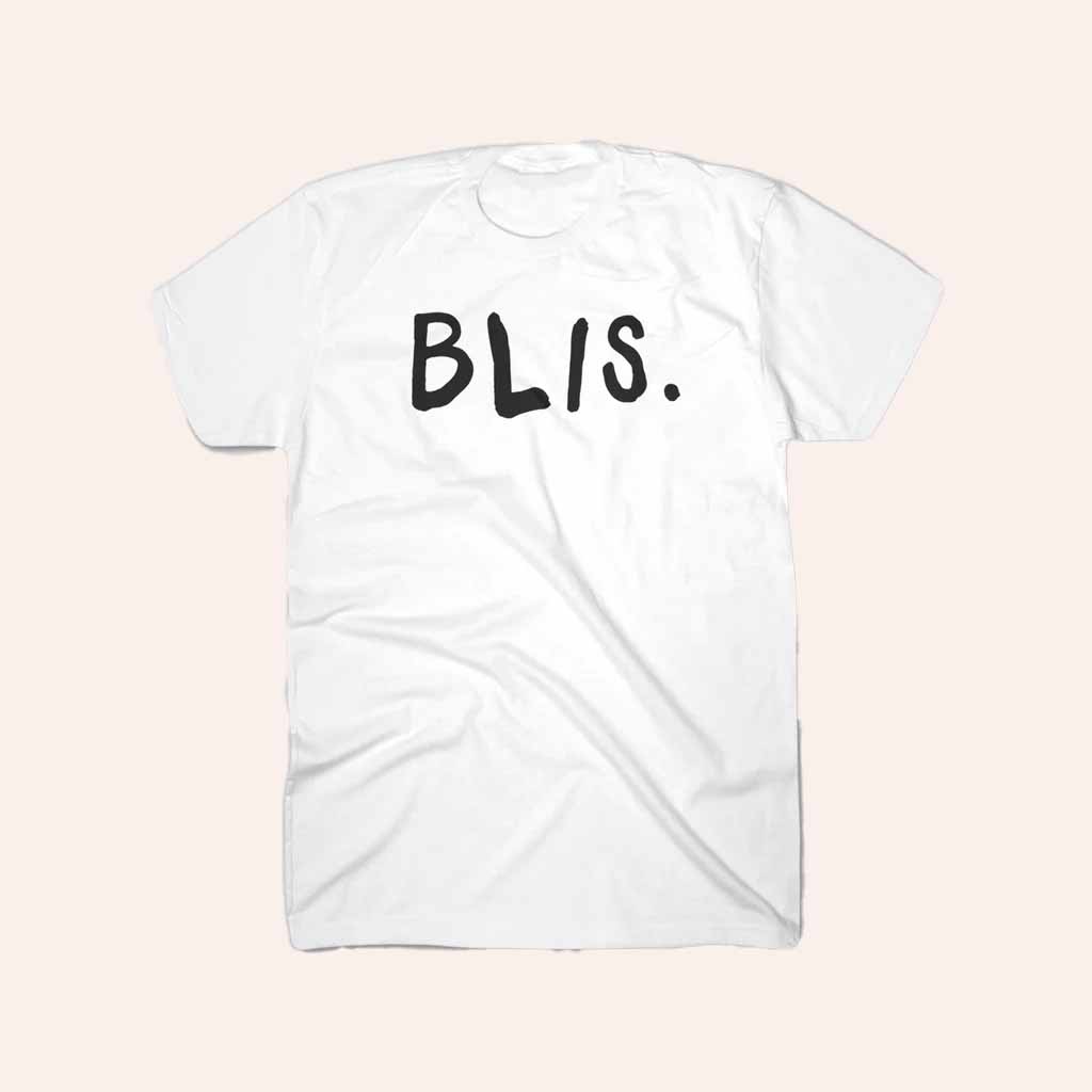 Blis Merch Blis Logo White T-Shirt Husband Christmas Gift Ideas-1 Blis Merch Blis Logo White T-Shirt Husband Christmas Gift Ideas-1
