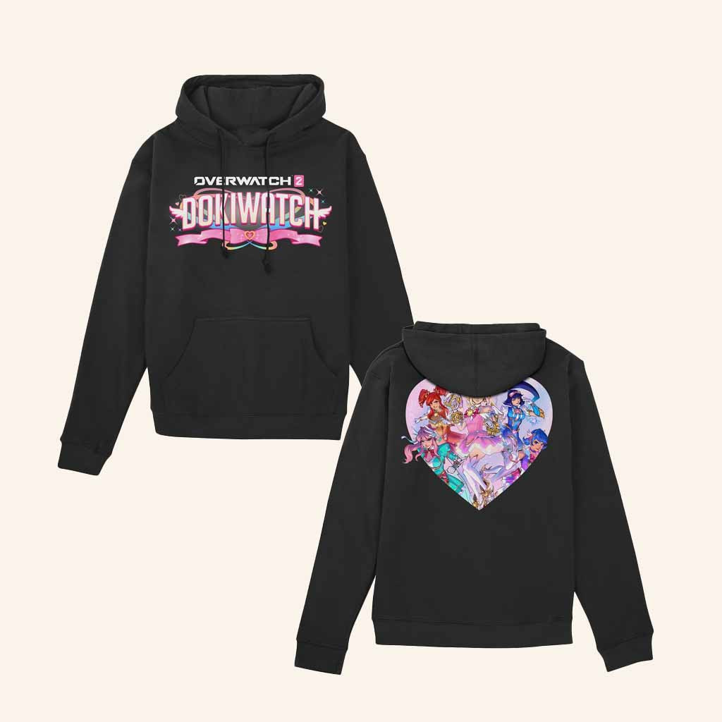 Blizzard Gear Merch Overwatch Dokiwatch Hoodie Best Gift For Gamers-1 Blizzard Gear Merch Overwatch Dokiwatch Hoodie Best Gift For Gamers-1