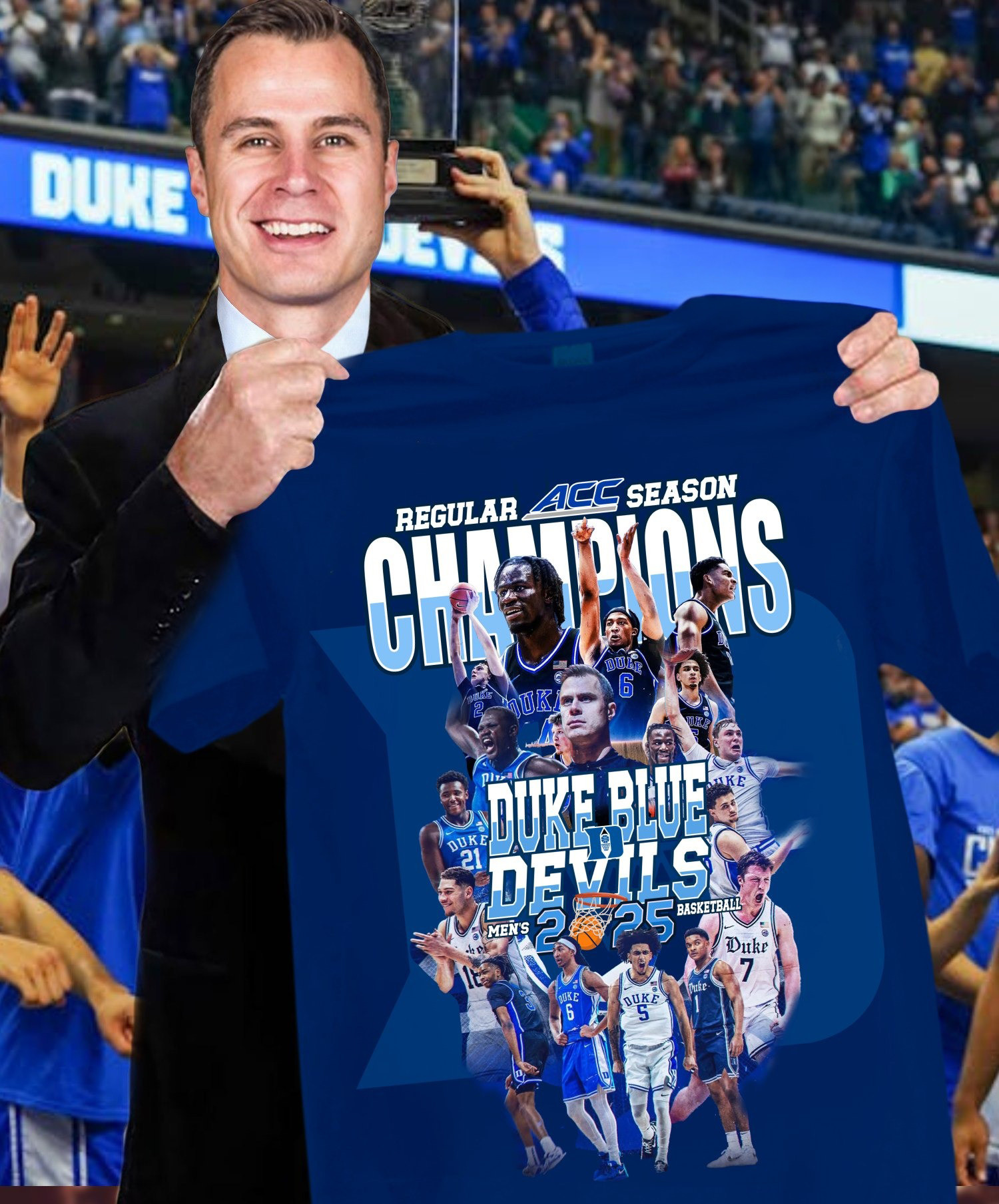 Blue Devils Duke ACC Championship Shirt 2025 Blue Devils Duke Basketball Fan Merch Unique-1 Blue Devils Duke ACC Championship Shirt 2025 Blue Devils Duke Basketball Fan Merch Unique-1