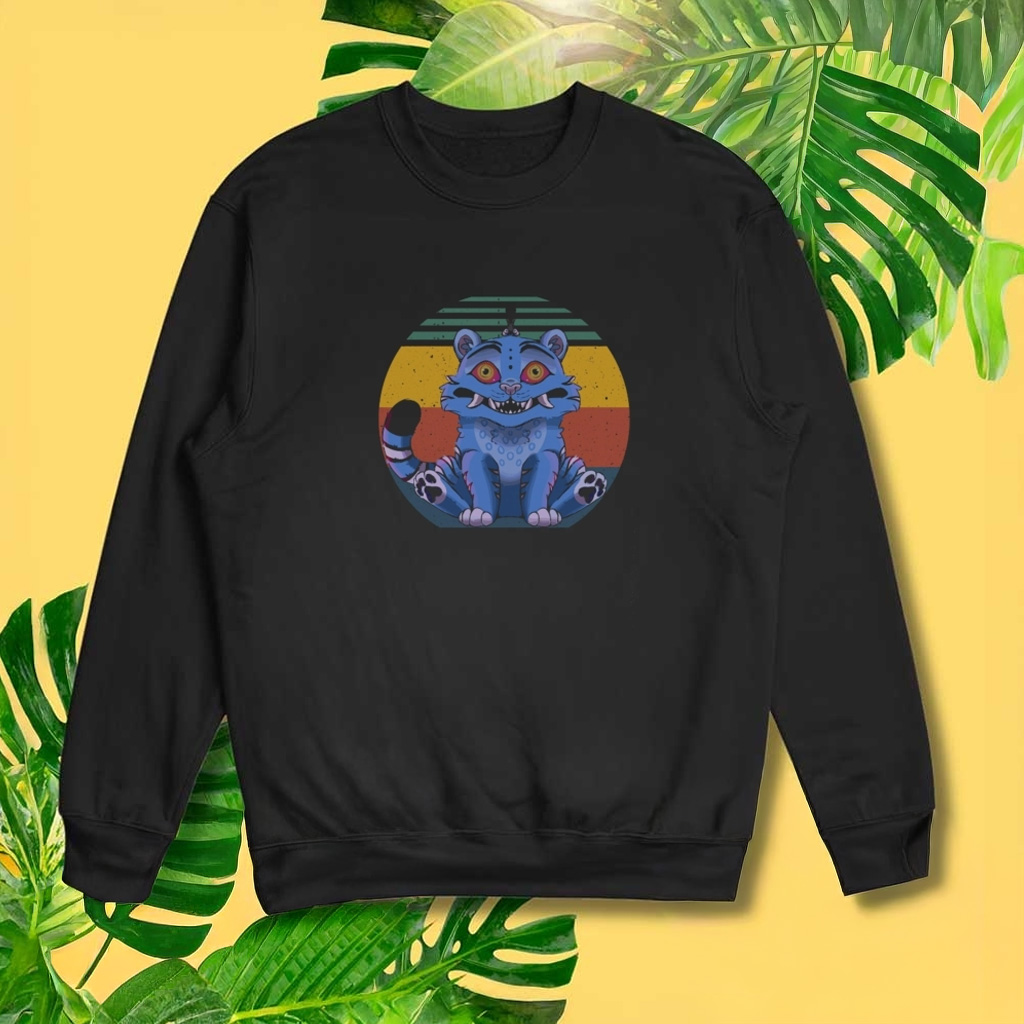 Blue Tiger And Magpie Jinus Pets From Kpop Demon Hunter Sweatshirt Fan Merch Friends Gift-1