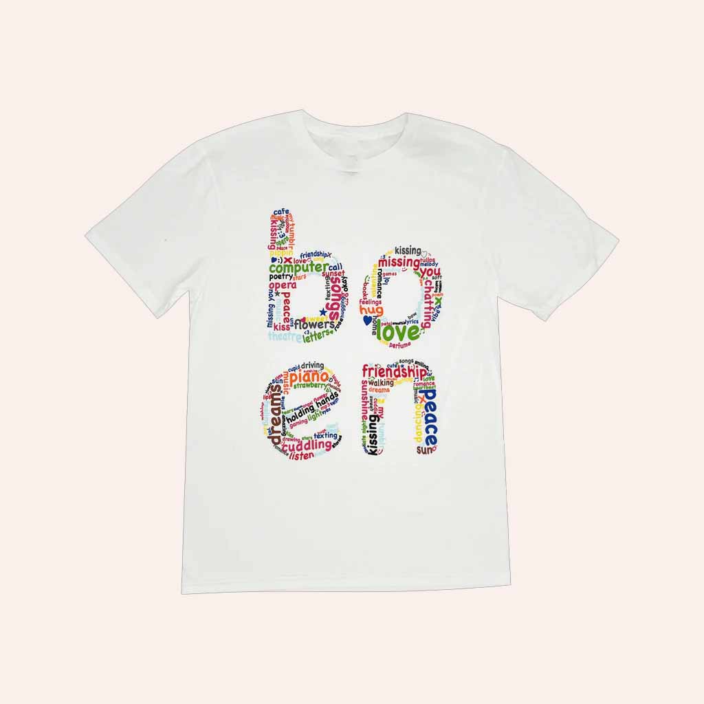 Bo En Merch Word Cloud T-Shirt Christmas Gifts For Friends-1 Bo En Merch Word Cloud T-Shirt Christmas Gifts For Friends-1