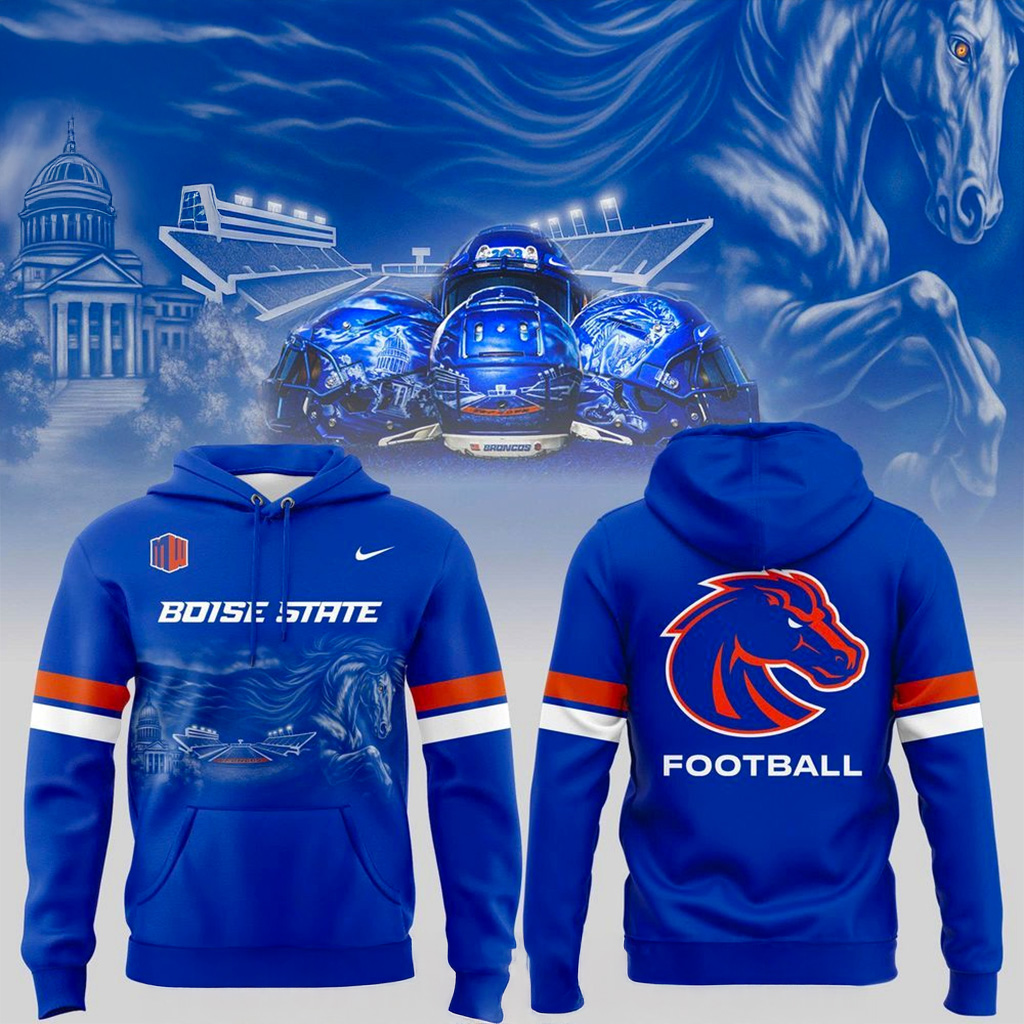 Boise State Broncos Football In The Blue And Idaho State Hoodie Fan Merch Gift For Him-1 Boise State Broncos Football In The Blue And Idaho State Hoodie Fan Merch Gift For Him-1