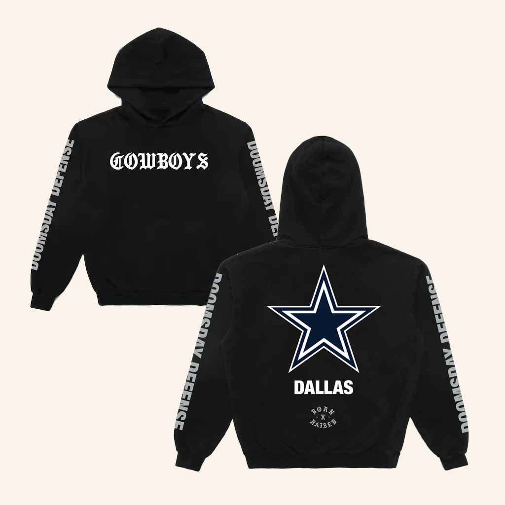 Born Raised Merch Born X Raised Cowboys Classic Hoodie Best Gifts For Him-1