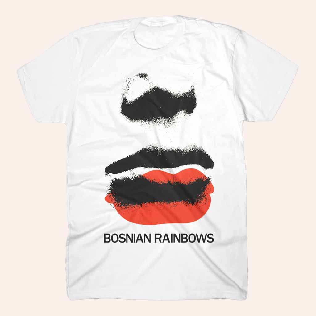 Bosnian Rainbows Merch Lips White T-Shirt Gifts For Rock Lovers-1 Bosnian Rainbows Merch Lips White T-Shirt Gifts For Rock Lovers-1
