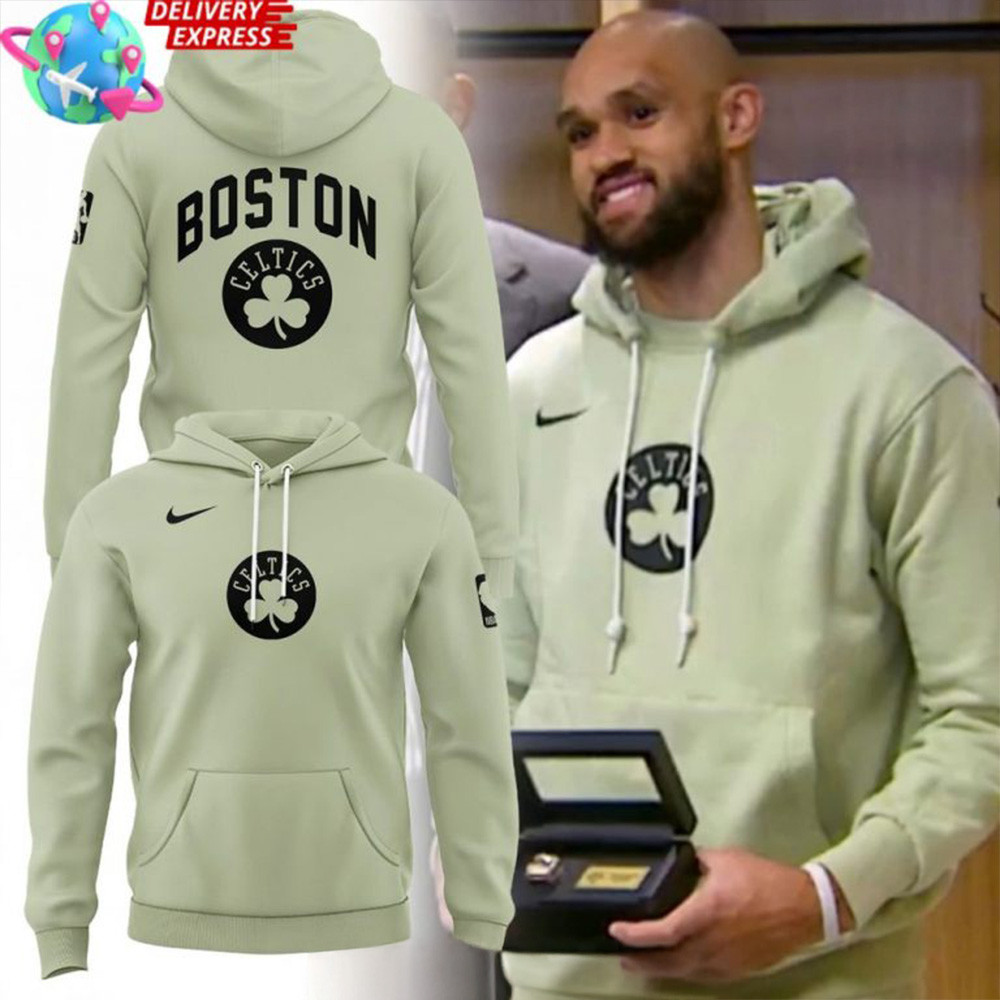 Boston Celtics Nike NBA Championship Celebration Hoodie Gifts For Father's Day From Daughter-1 Boston Celtics Nike NBA Championship Celebration Hoodie Gifts For Father's Day From Daughter-1