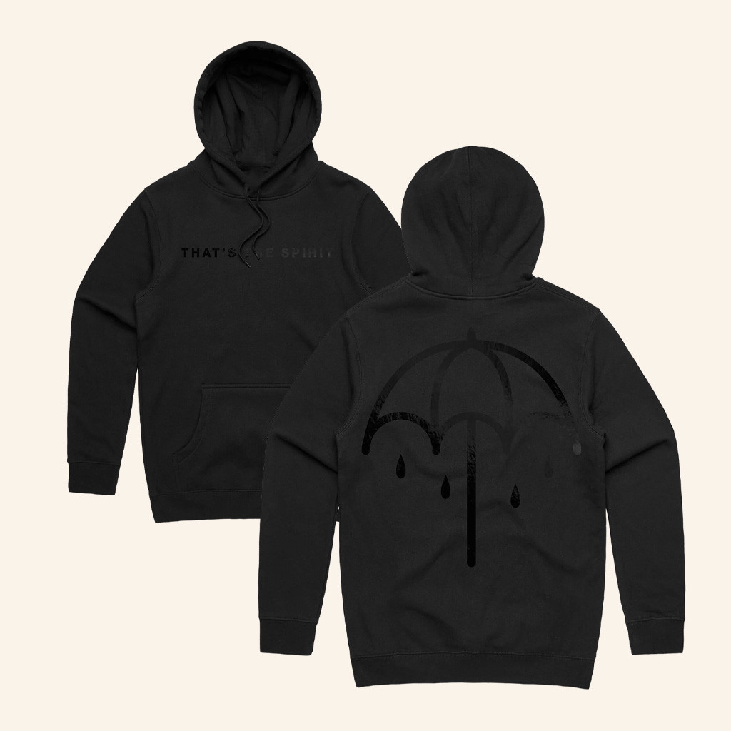 Bring Me The Horizon Merch That's The Spirit 10Th Anniversary Black Hoodie Fans Gifts-1