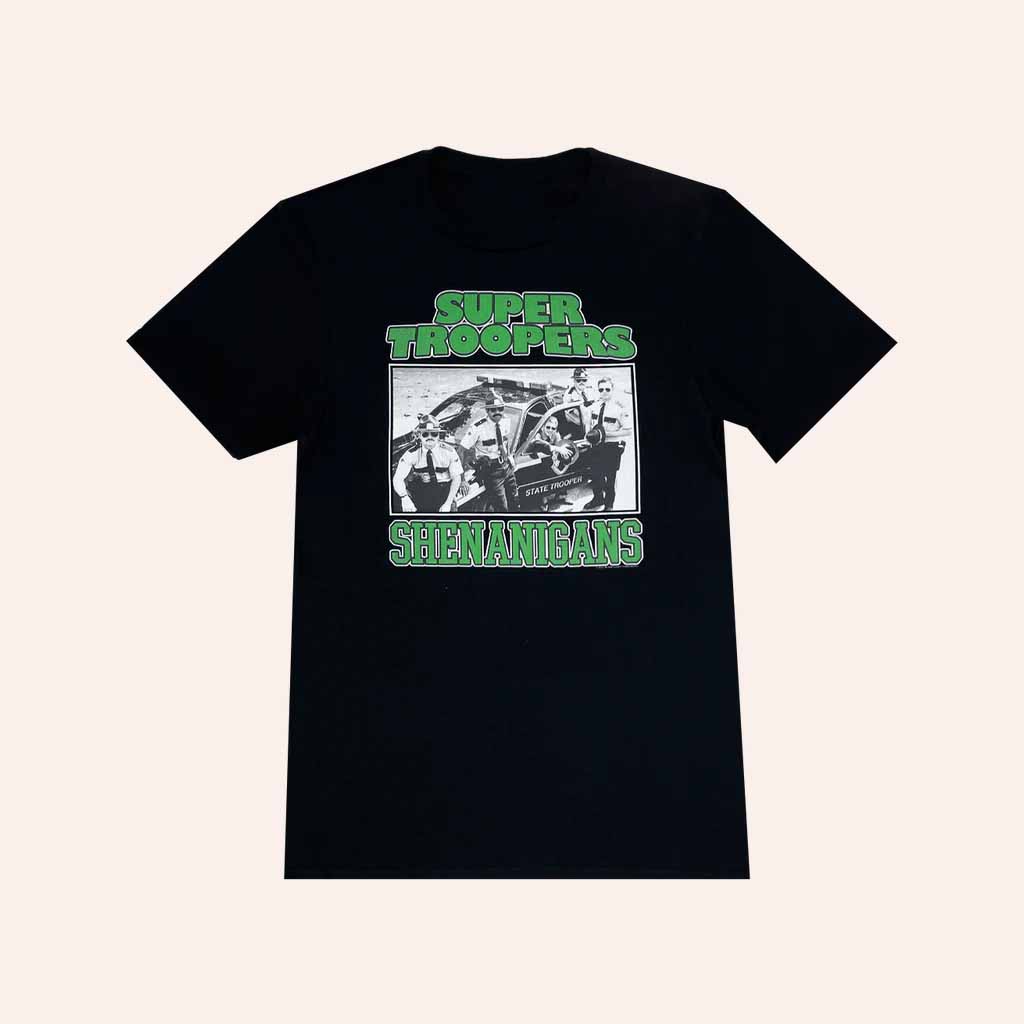 Broken Lizard Merch Super Trooper Shenanigans T-Shirt Christmas Gifts For Boyfriend-1