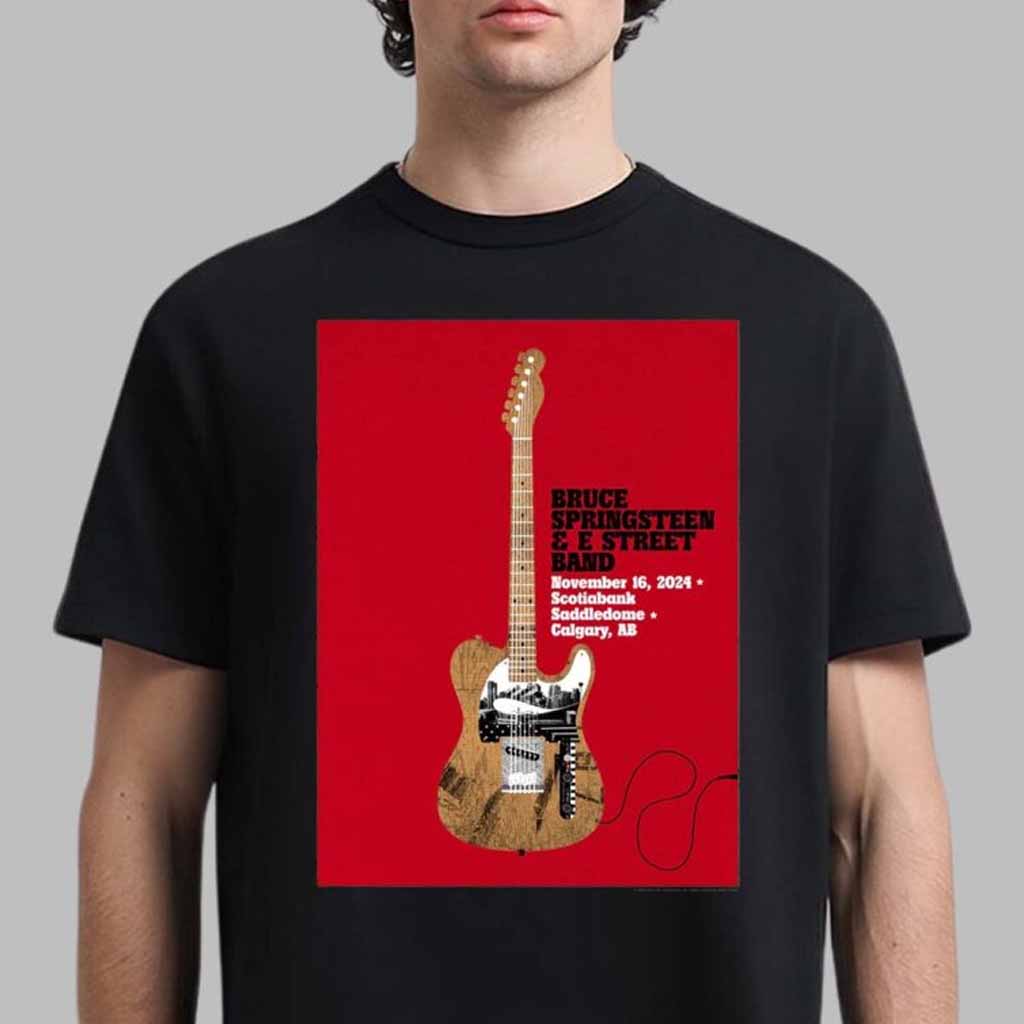 Bruce Springsteen Merch Bruce Springsteen And E Street Band Tour 2024 Shirt Fans Gifts-1