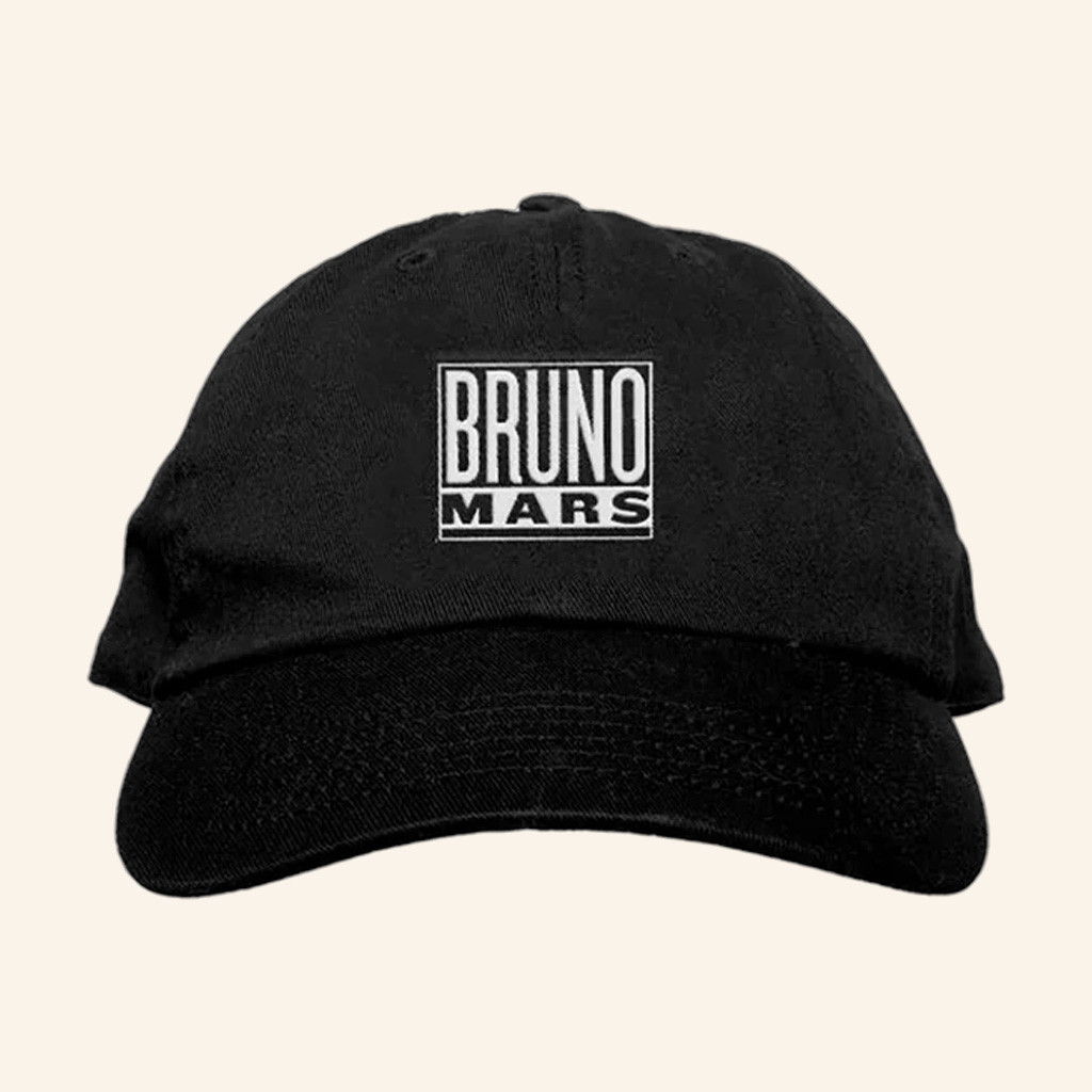 Bruno Mars Merch Bruno Mars Embroidered Hat Gift Ideas For Music Lovers-1