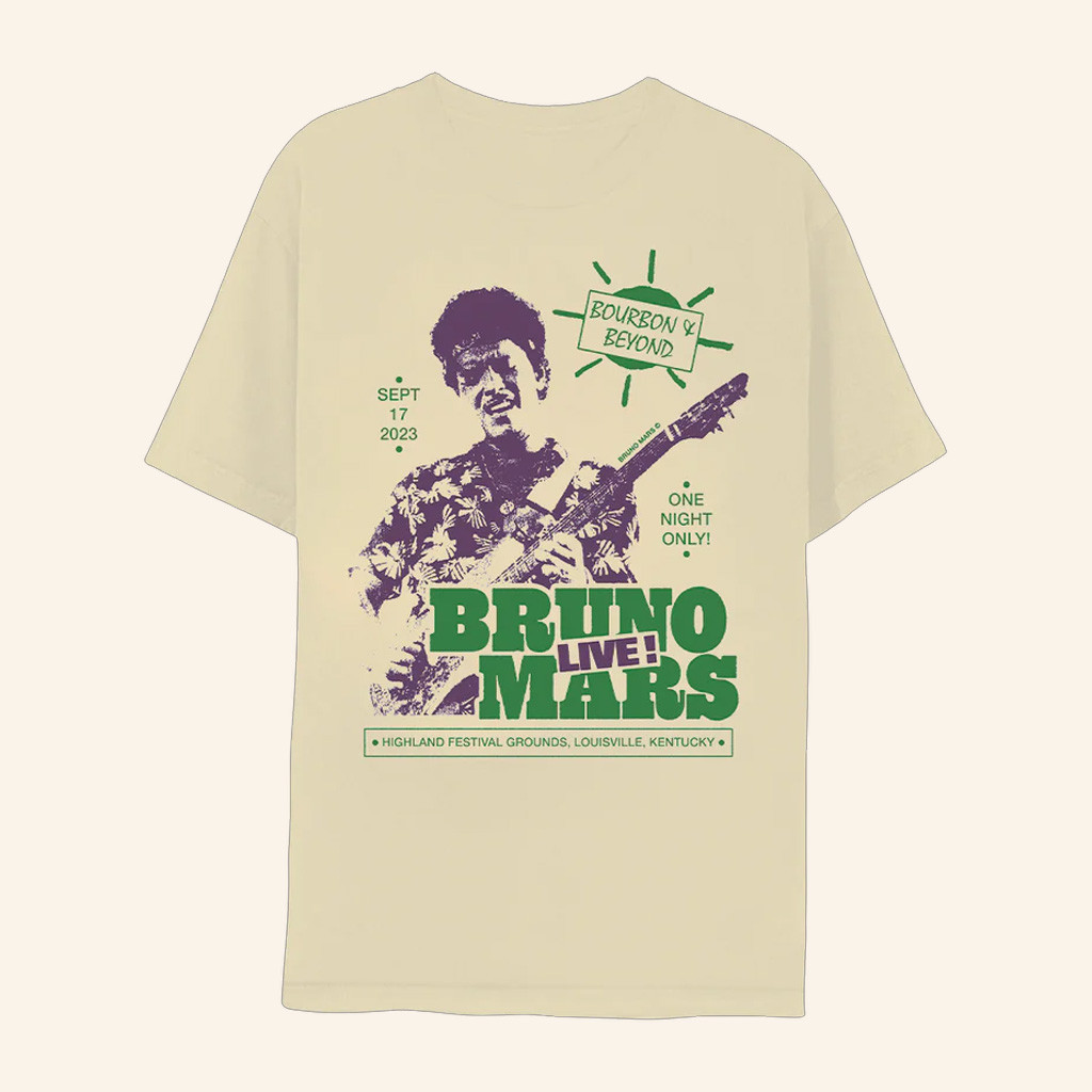 Bruno Mars Merch Bruno Mars Live Bourbon And Beyond T-Shirt Music Lover Gifts For Him-1 Bruno Mars Merch Bruno Mars Live Bourbon And Beyond T-Shirt Music Lover Gifts For Him-1