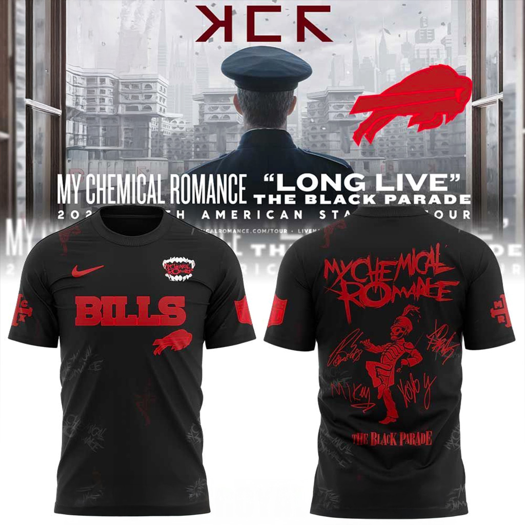 Buffalo Bills My Chemical Romance Tour 2025 Combo Signature Shirt Buffalo Bills Merch-1 Buffalo Bills My Chemical Romance Tour 2025 Combo Signature Shirt Buffalo Bills Merch-1