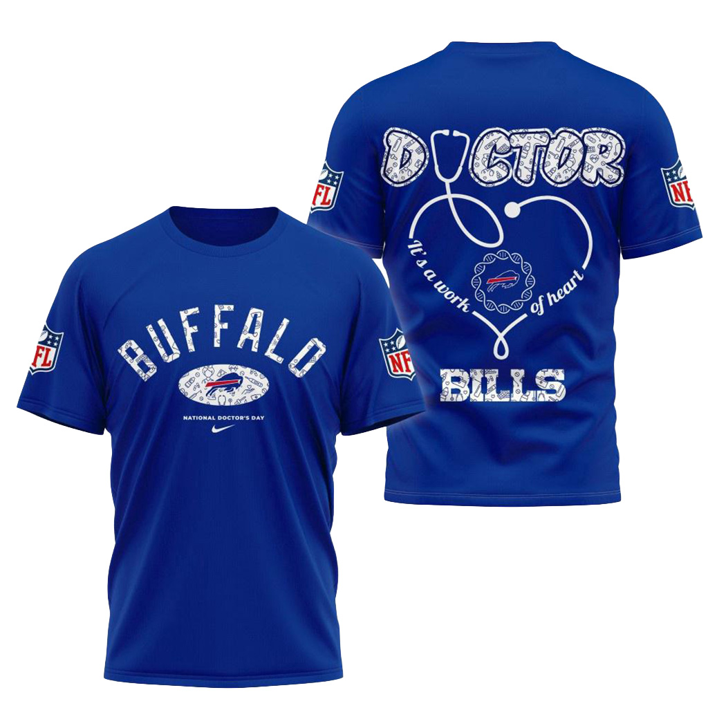 Buffalo Bills NFL National Doctors Day Shirt Buffalo Bills Merch Football Fan Gift Ideas-1