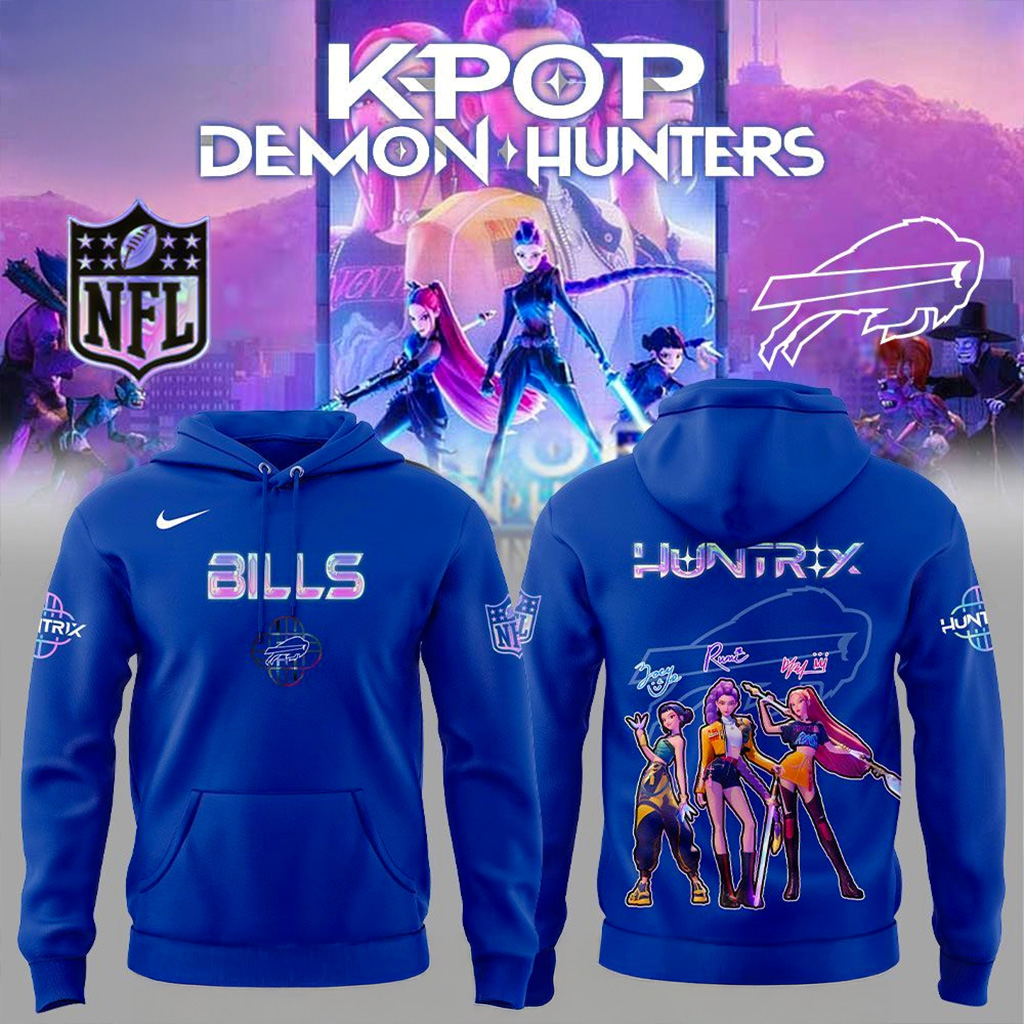 Buffalo Bills x KPop Demon Hunters Hoodie Buffalo Bills Merch Football Fan Gift Ideas-1 Buffalo Bills x KPop Demon Hunters Hoodie Buffalo Bills Merch Football Fan Gift Ideas-1
