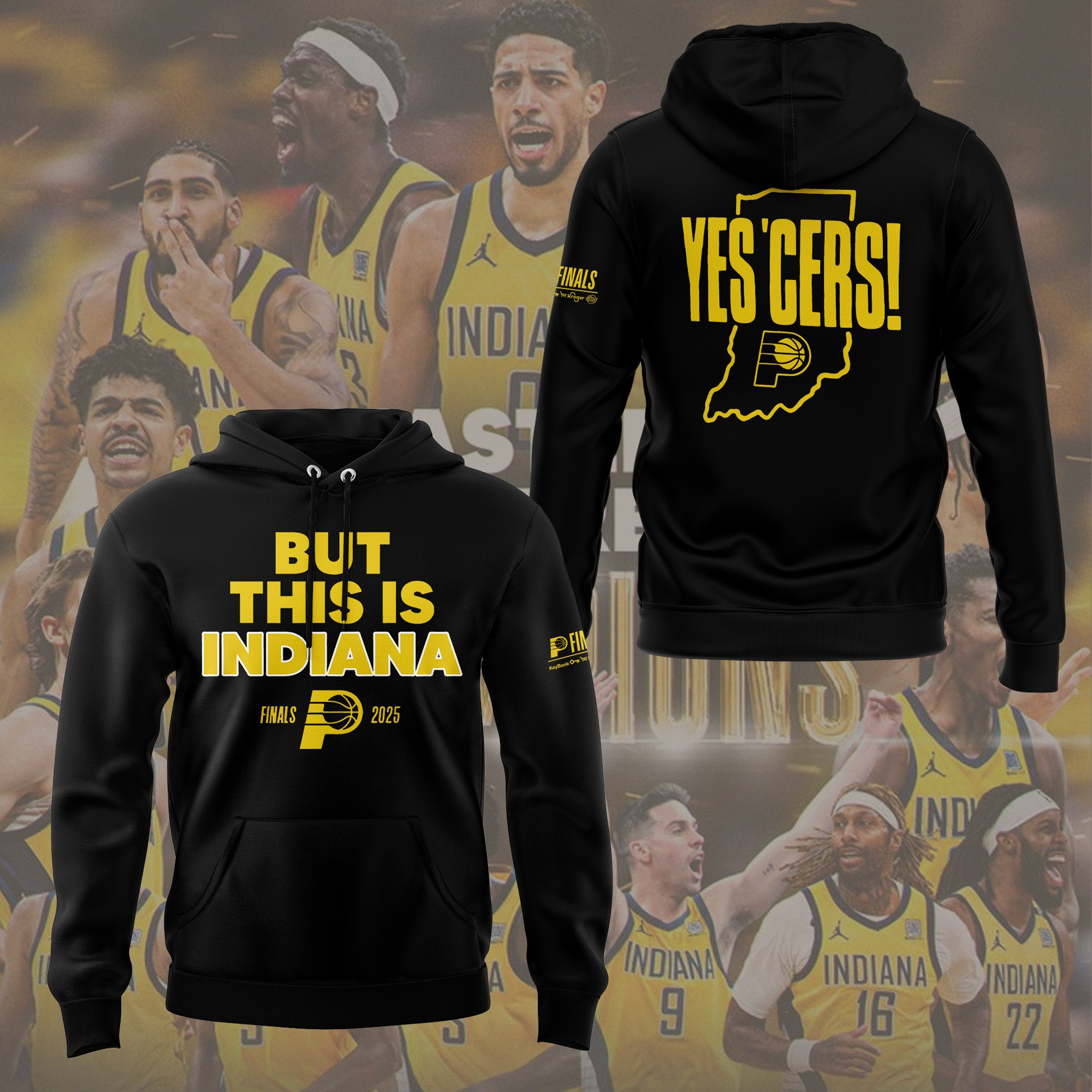 But This Is Indiana Hoodie Yes 'Cers Indiana Pacers Final NBA Merch Special Clothing Gifts-1 But This Is Indiana Hoodie Yes 'Cers Indiana Pacers Final NBA Merch Special Clothing Gifts-1