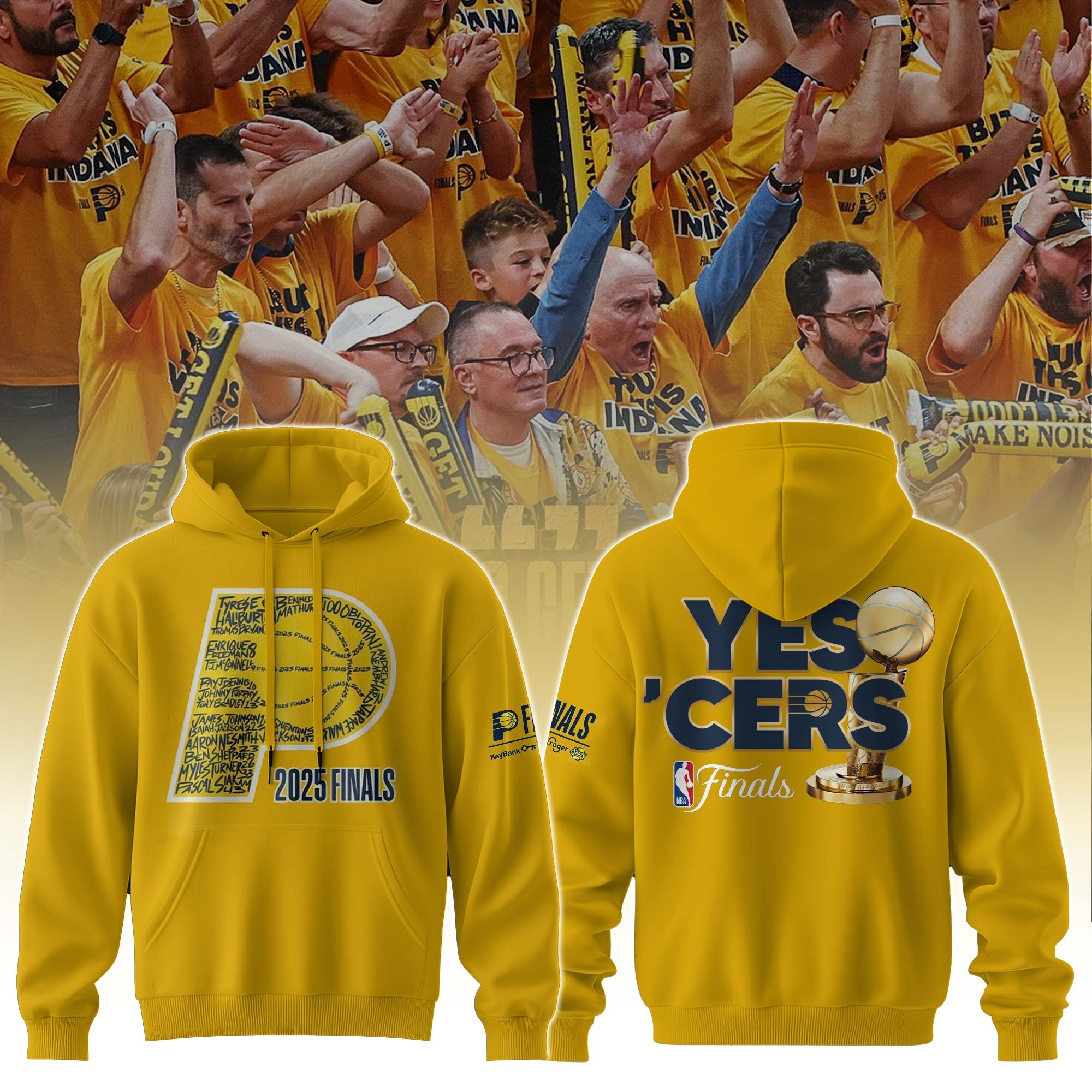 But This Is Indiana Pacers Yes 'Cers Hoodie Yellow Gold Final NBA 2025 Basketball Apparel-1 But This Is Indiana Pacers Yes 'Cers Hoodie Yellow Gold Final NBA 2025 Basketball Apparel-1