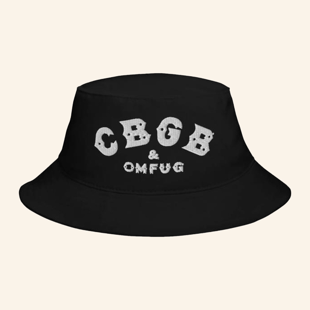 CBGB Merch CBGB Logo Bucket Hat Gifts For Best Friends-1 CBGB Merch CBGB Logo Bucket Hat Gifts For Best Friends-1