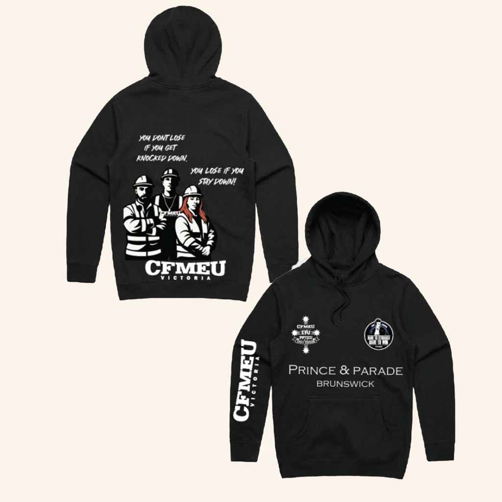 CFMEU Merch Prince And Parade Jobsite Hoodie Birthday Gifts For Dad-1