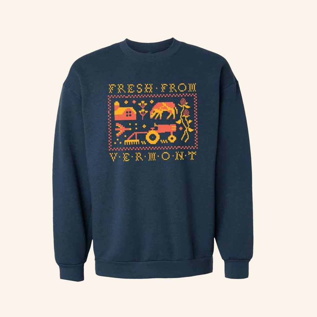 Cabot Creamery Merch Fresh From Vermont Sweatshirt Unique Gift For Boyfriend Birthday-1