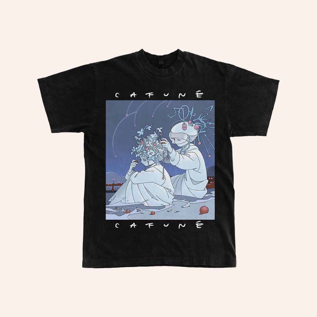 Cafune Merch Hair Black T-Shirt Christmas Gift Ideas For Girlfriend-1 Cafune Merch Hair Black T-Shirt Christmas Gift Ideas For Girlfriend-1