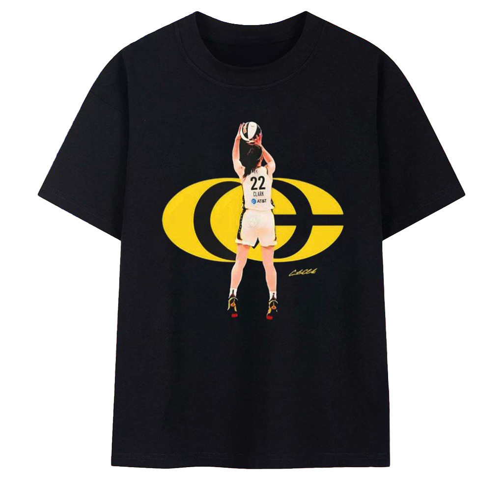 Caitlin Clark Jump Shot Indiana Fever T-Shirt Caitlin Clark Merch Gifts For Basketball Fan-1