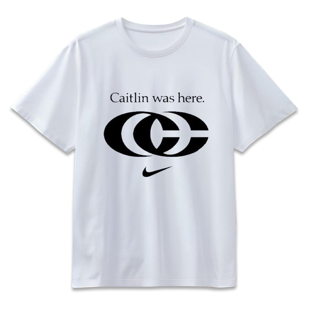 Caitlin Was Here Logo 2025 T-Shirt Caitlin Clark Merch Gift For Basketball Lover-1