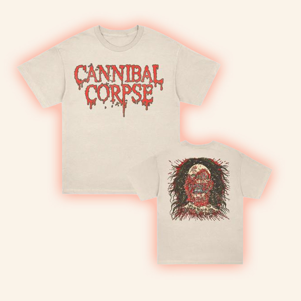 Cannibal Corpse Merch Logo Face Rot T-Shirt Gifts For Father-1 Cannibal Corpse Merch Logo Face Rot T-Shirt Gifts For Father-1