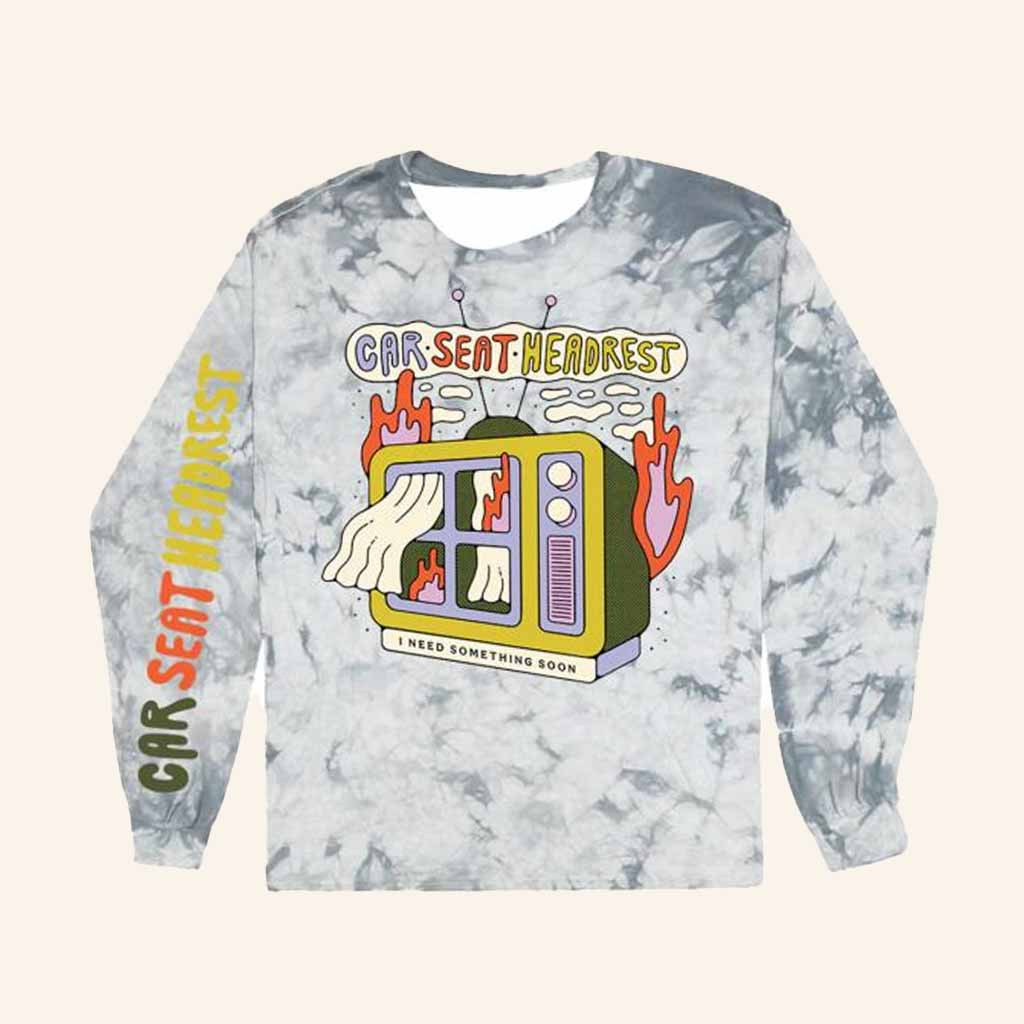 Car Seat Headrest Merch I Need Something Soon Long Sleeve Shirt Christmas Gifts For Him-1