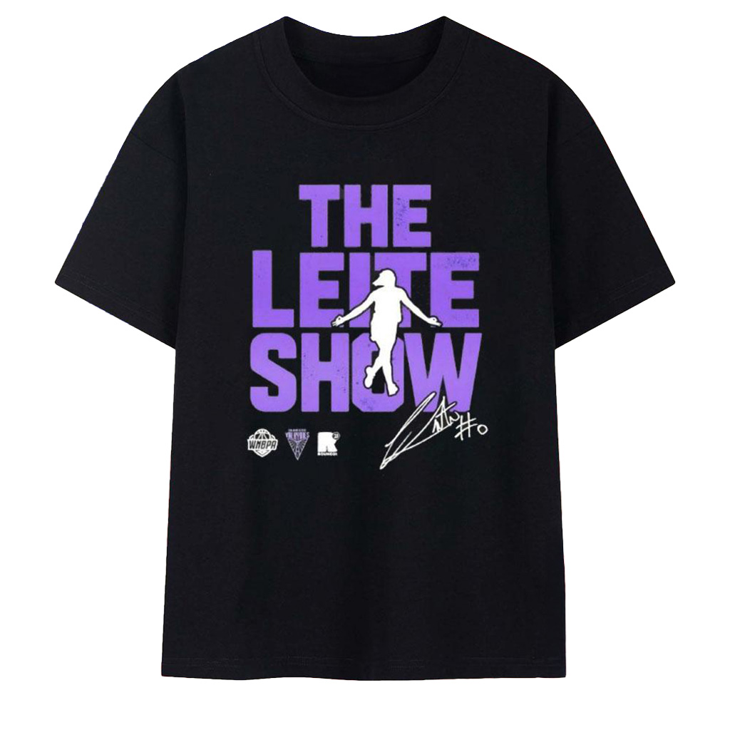 Carla Leite The Leite Show Signature T-Shirt Carla Leite Merch Basketball Fan Gift Ideas-1