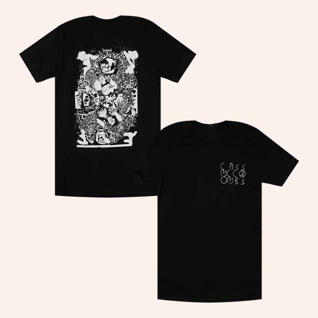 Cass McCombs Merch Collage Black T-Shirt Christmas Gift For Boyfriend-1 Cass McCombs Merch Collage Black T-Shirt Christmas Gift For Boyfriend-1