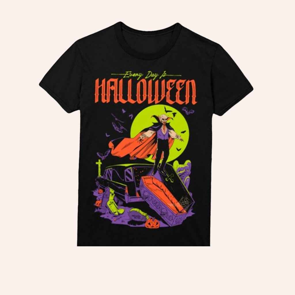 Cavity Colors Merch Every Day Is Halloween 2025 Shirt Halloween Gifts For Brother-1