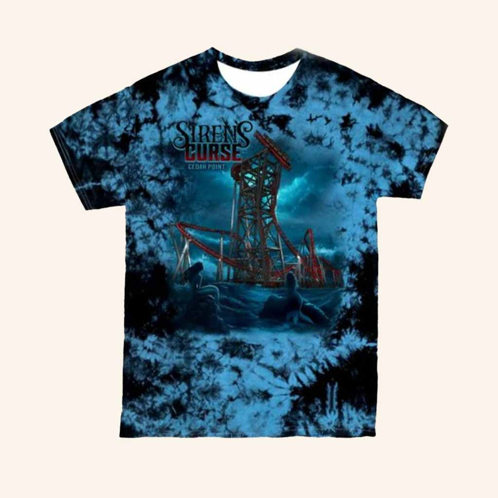 Cedar Fair Merch Siren's Curse Cedar Point Storm Shirt Christmas Gifts For Guys-1