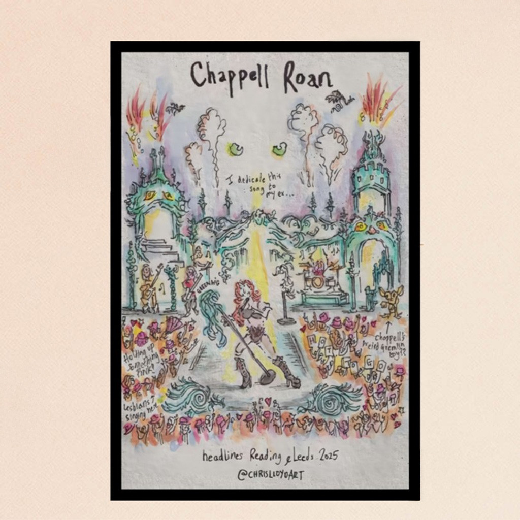 Chappell Roan Tour Merch 2025 Headlines Reading Leads Posters Best Gift For Fans-1 Chappell Roan Tour Merch 2025 Headlines Reading Leads Posters Best Gift For Fans-1