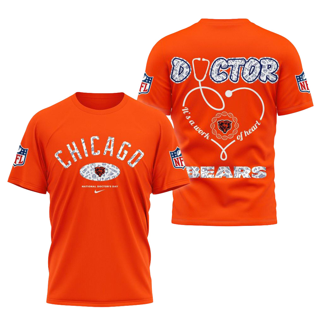Chicago Bears NFL National Doctors Day Shirt Chicago Bears Merch Gifts For Husband-1 Chicago Bears NFL National Doctors Day Shirt Chicago Bears Merch Gifts For Husband-1