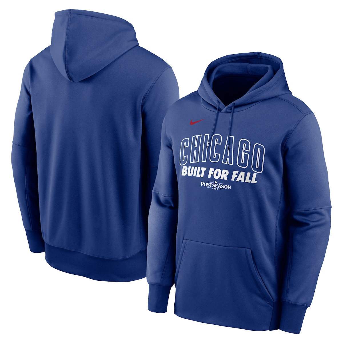 Chicago Cubs 2025 MLB Postseason Built For Fall Hoodie Fan Merch Gift For Dad-1 Chicago Cubs 2025 MLB Postseason Built For Fall Hoodie Fan Merch Gift For Dad-1