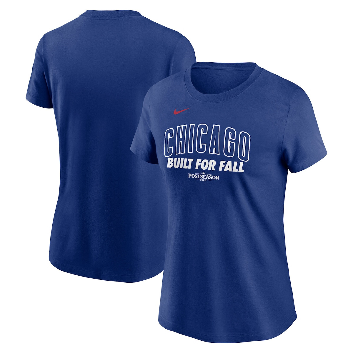 Chicago Cubs 2025 MLB Postseason Built For Fall T-Shirt Chicago Cubs Merch Gift For Sister-1 Chicago Cubs 2025 MLB Postseason Built For Fall T-Shirt Chicago Cubs Merch Gift For Sister-1