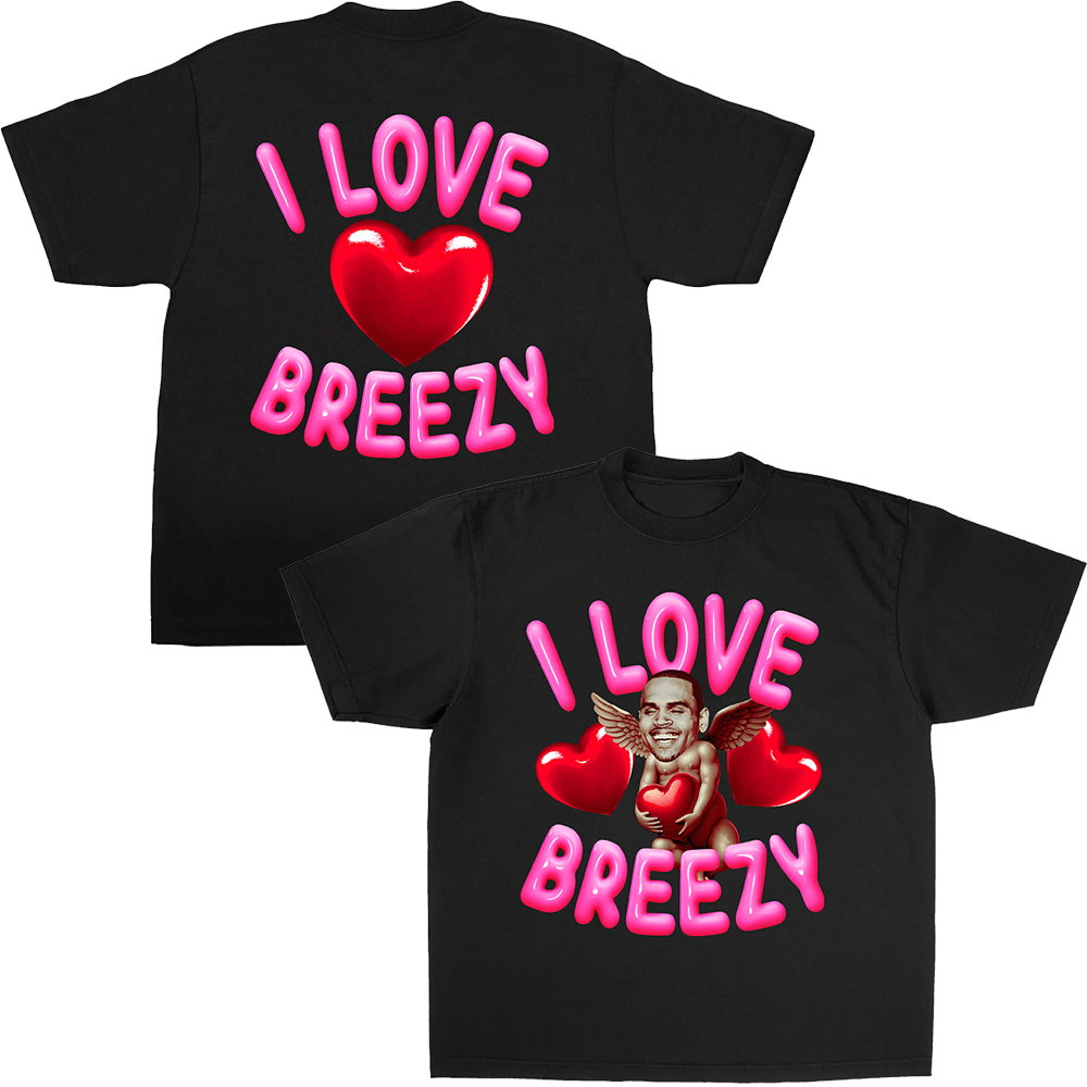 Chris Brown Merch Breezy Cupid S'S Shirt Chris Brown T-Shirt Mothers Day Gift For Friends-1 Chris Brown Merch Breezy Cupid S'S Shirt Chris Brown T-Shirt Mothers Day Gift For Friends-1