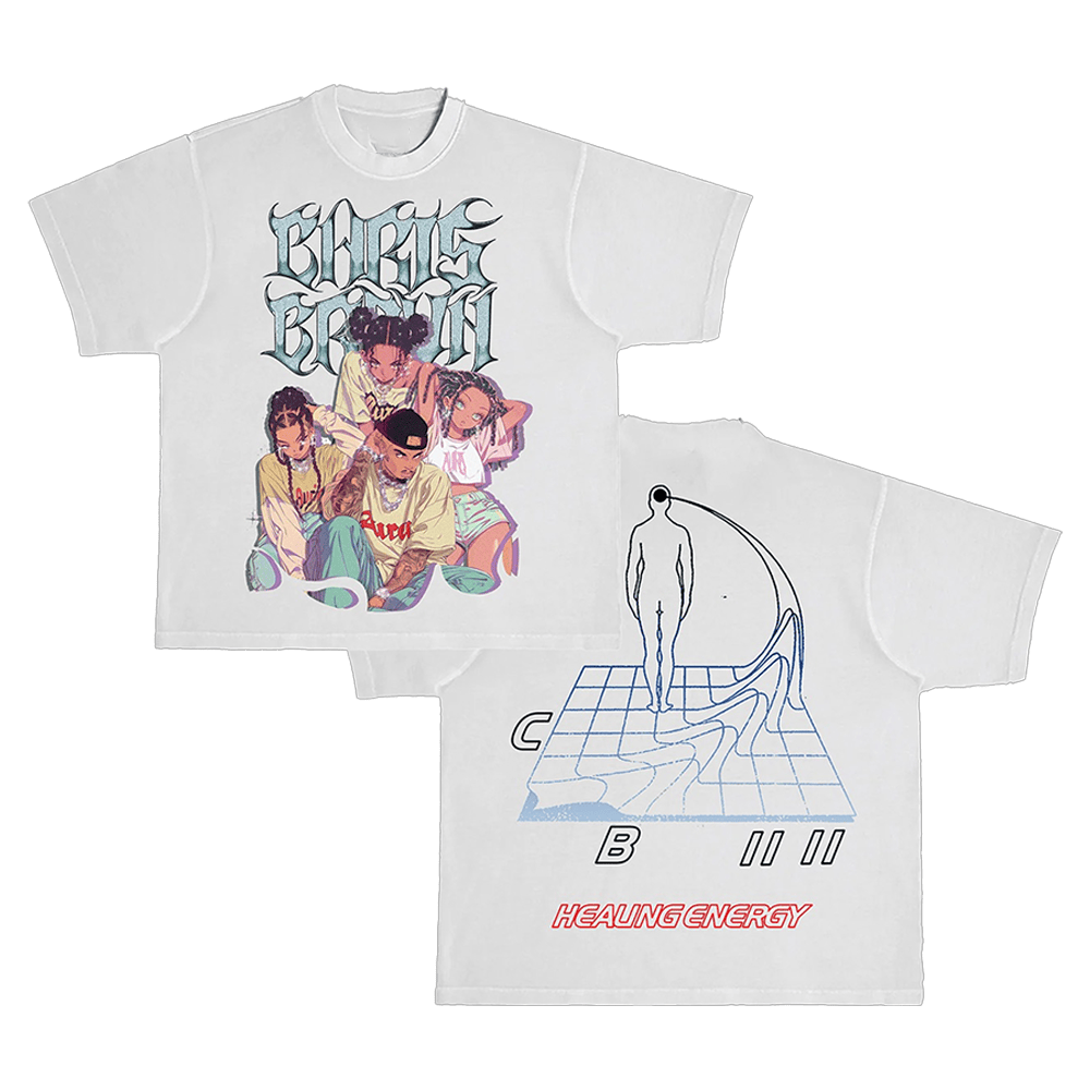 Chris Brown Merch Chris Brown Healing Energy T-Shirt Mothers Day Gift Special-1 Chris Brown Merch Chris Brown Healing Energy T-Shirt Mothers Day Gift Special-1