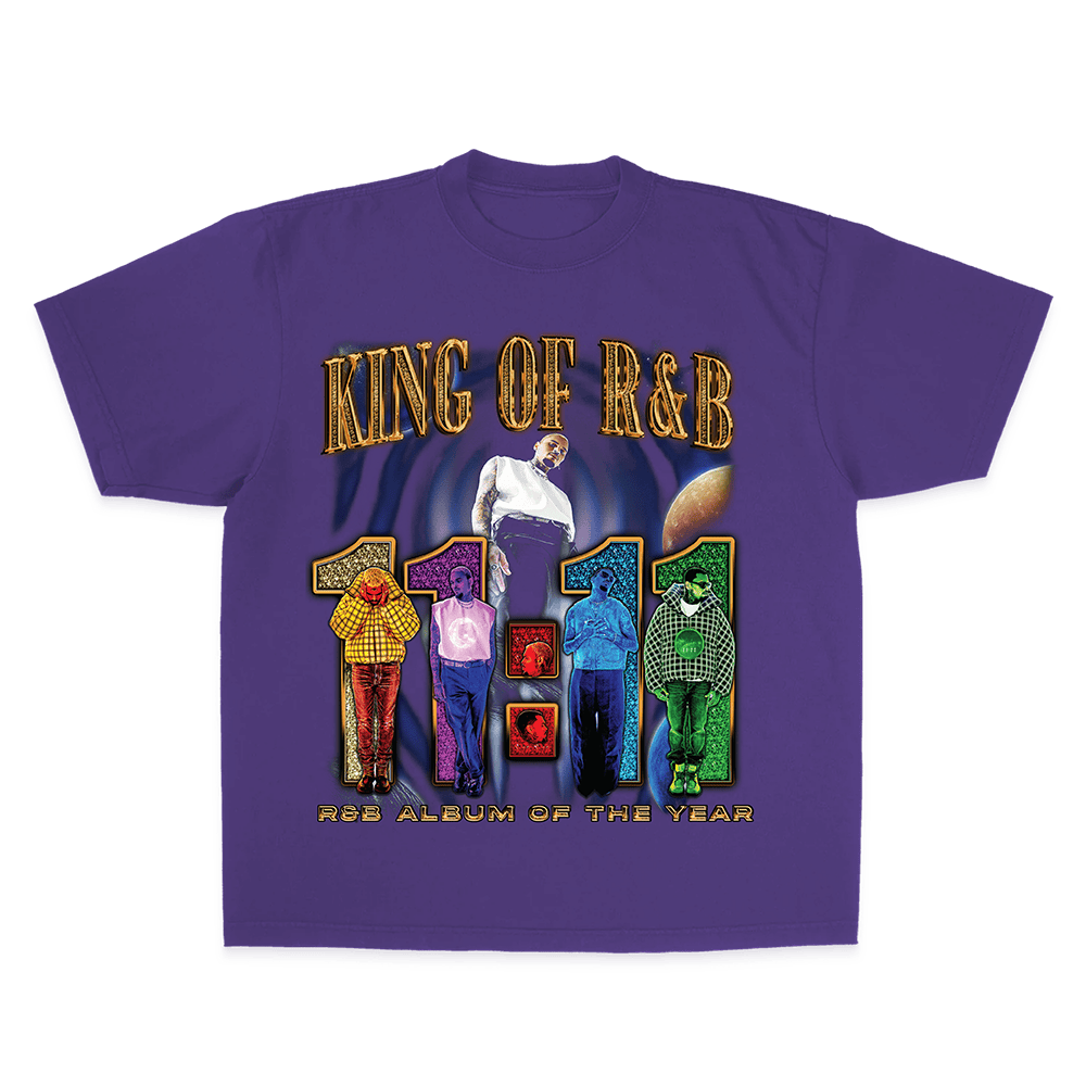 Chris Brown Merch Chris Brown King Of R And B Album Of The Year T-Shirt Father's Day Gifts-1 Chris Brown Merch Chris Brown King Of R And B Album Of The Year T-Shirt Father's Day Gifts-1
