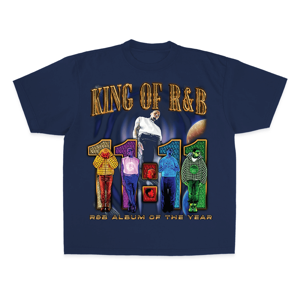 Chris Brown Merch Chris Brown King Of R And B Album Of The Year T-Shirt Music Fans Gifts-1 Chris Brown Merch Chris Brown King Of R And B Album Of The Year T-Shirt Music Fans Gifts-1