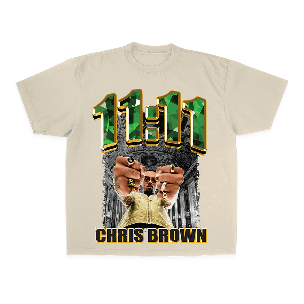 Chris Brown Merch Emeralds And Gold S'S Shirt Chris Brown T-Shirt Music Fans Gifts-1 Chris Brown Merch Emeralds And Gold S'S Shirt Chris Brown T-Shirt Music Fans Gifts-1