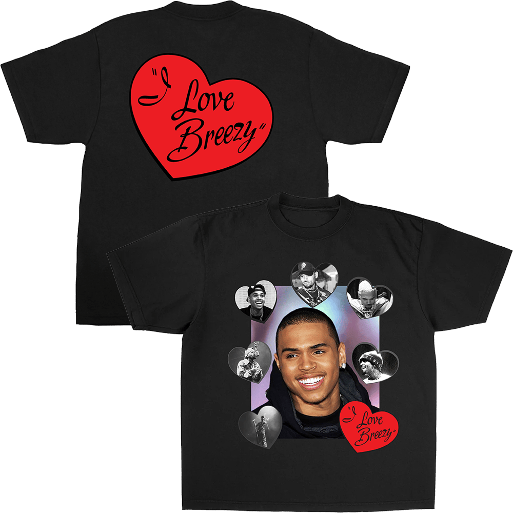 Chris Brown Merch I Love Breezy S'S Shirt Chris Brown T-Shirt Dad Gifts For Father's Day 2025-1 Chris Brown Merch I Love Breezy S'S Shirt Chris Brown T-Shirt Dad Gifts For Father's Day 2025-1