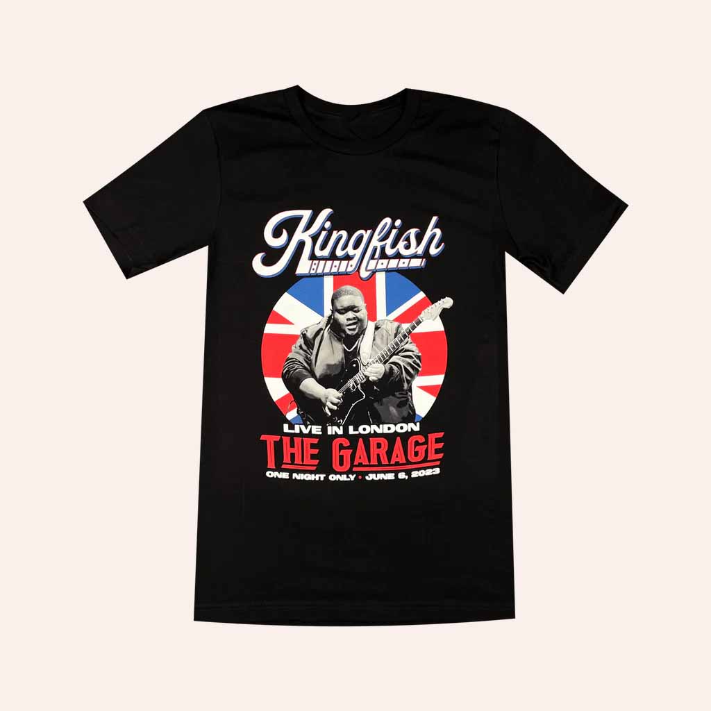 Christone Kingfish Ingram Merch Live In London T-Shirt Gift For Dudes-1