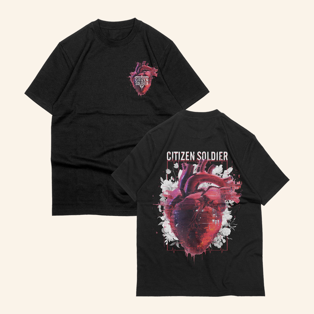 Citizen Soldier Band Merch Heartbeat T-Shirt Best Gifts For Rock Music Lovers-1 Citizen Soldier Band Merch Heartbeat T-Shirt Best Gifts For Rock Music Lovers-1